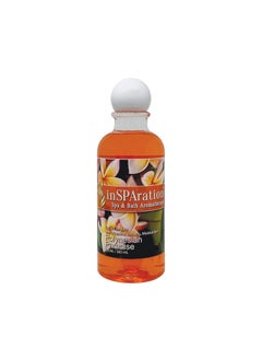 inSPAration Spa and Bath Aromatherapy 123X Spa Liquid 9Ounce Polynesian Paradise Red