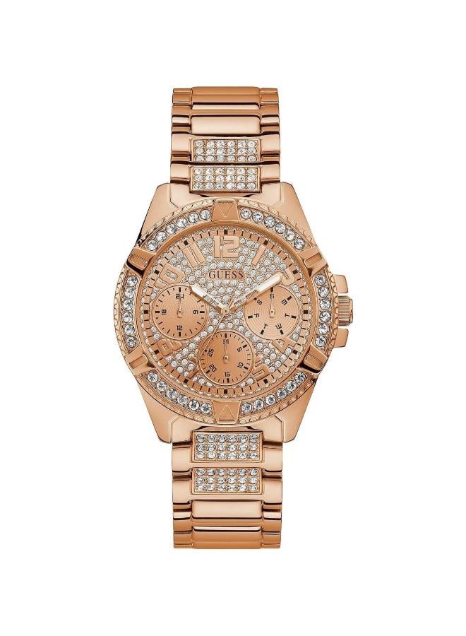 GUESS Women's Stainless Steel Chronograph Watch W1156L3 - Image 1