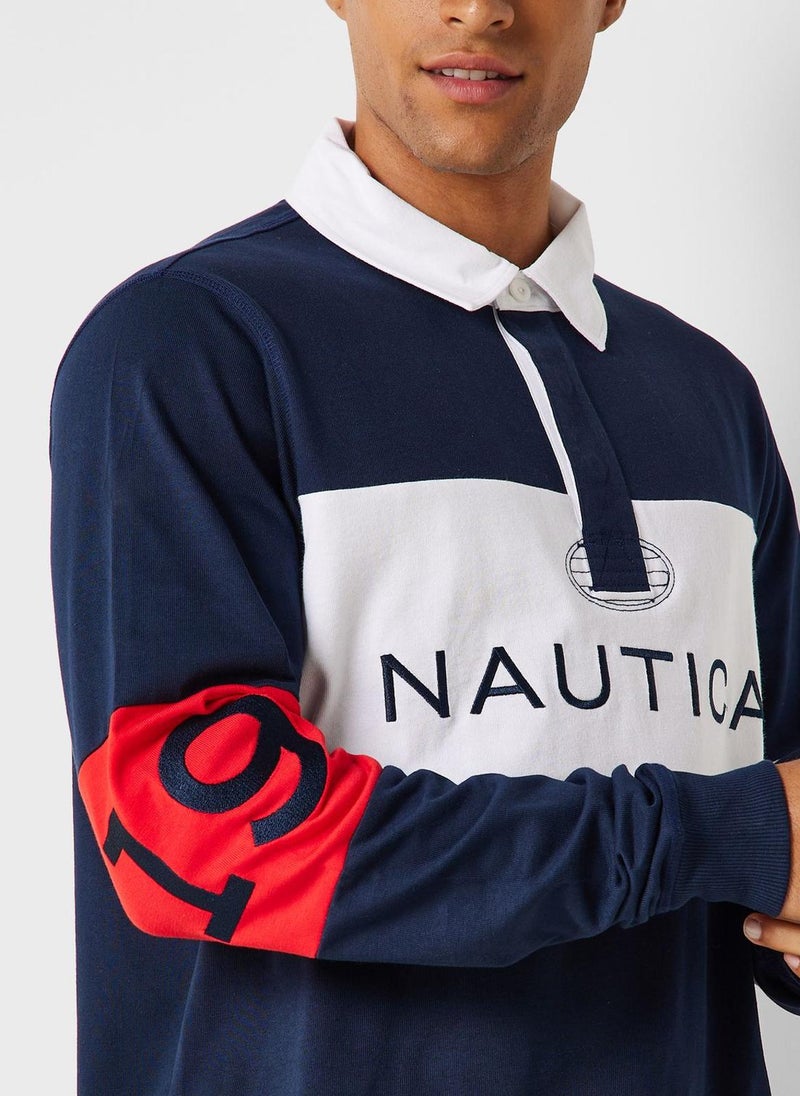 نوتيكا قميص بولو بيكيت بطبعة جرافيك - Image 4