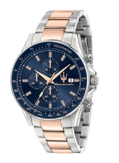 Maserati Men's Sfidia Chronograph Quartz Stainless Steel Band Watch R8873640012 - 44mm  - Image 1