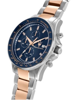 Maserati Men's Sfidia Chronograph Quartz Stainless Steel Band Watch R8873640012 - 44mm  - Image 4