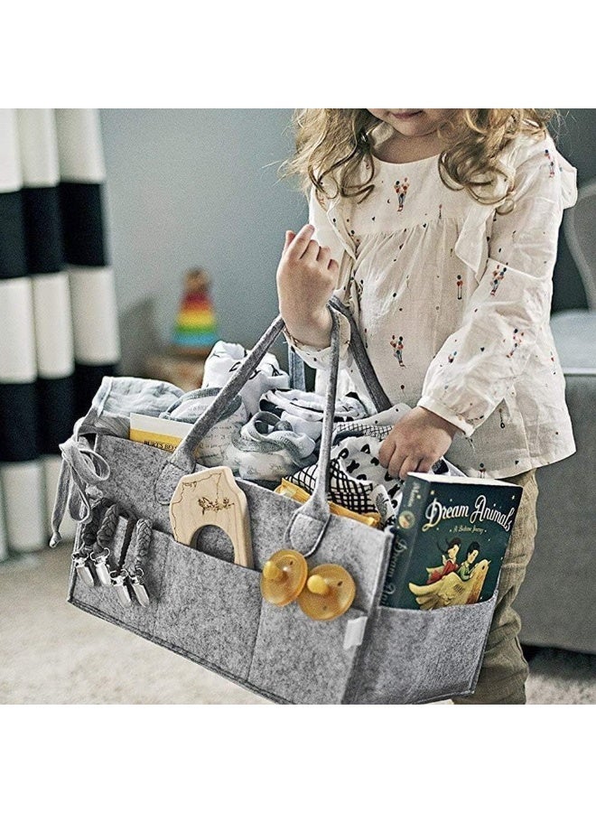 BLOOMING TIME Lightweight, Durable and Stylish Baby Diaper Storage Carry Bag With High-quality Material - Image 5