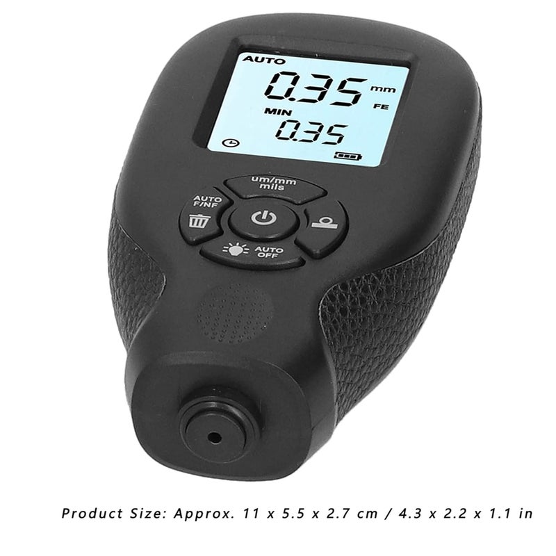 HW 300 Car Paint Thickness Tester Coating Film Meter Destructive Measurement Wide Range Quality Control - Image 3