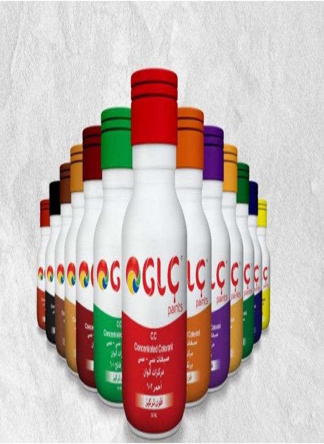 GLC - Cc 606 Universal Oil And Water Based Colorants (High Concentration) 50Ml Pack Glc Yellow - Image 1