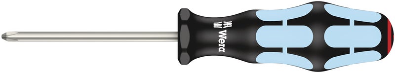 Wera 05032021001 Kraftform Stainless 3350 PH Stainless Steel Phillips Screwdriver Lasertip PH 1 Head 318 BladeLength - Image 2