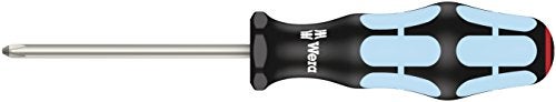 Wera 05032021001 Kraftform Stainless 3350 PH Stainless Steel Phillips Screwdriver Lasertip PH 1 Head 318 BladeLength - Image 1