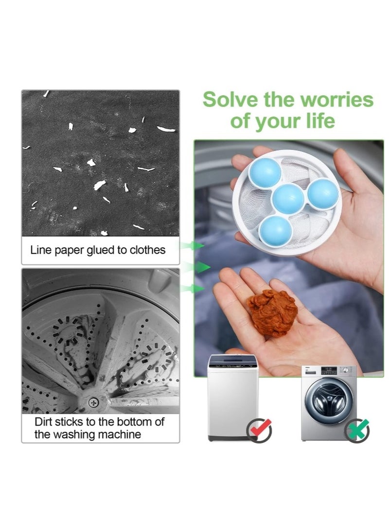 OASIS-TH 3 PCS Home Floating Lint Hair Catcher Mesh Pouch Washing Machine Laundry Filter Bag  - Image 2