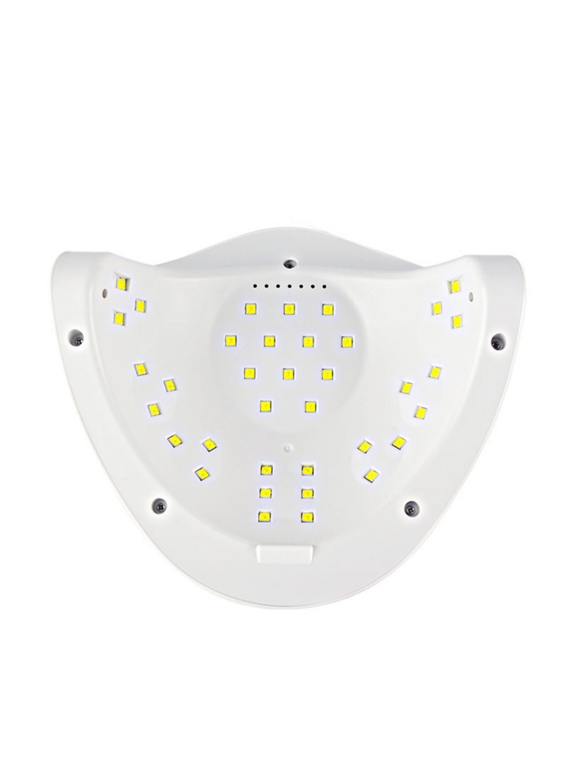 Rock Pow Professional Gel Polish LED Nail Dryer Lamp Nail Dryer Sun X5 Plus 120W 150W 180W 100 240V 50 60Hz LED Nail Lamp for Professional Manicure Salon Nails Polish Curing Manicure Pedicure and Nail Arts Tools White - Image 2