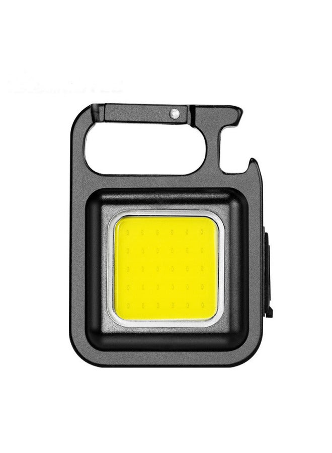 Multi-function Key Chain Lamp Mini Bright Cap Clip Lamp Outdoor Emergency Work Lamp Head Wearing Flashlight Headlamp-Product Specifications:Old Style (headless Rope)  - Image 1