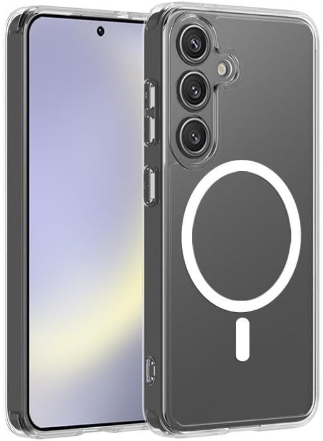 Transparent case for Samsung Galaxy A16 5G, [Anti-yellowing] [Military-grade protection] Slim magnetic shockproof phone case for Samsung A16, transparent - Image 1