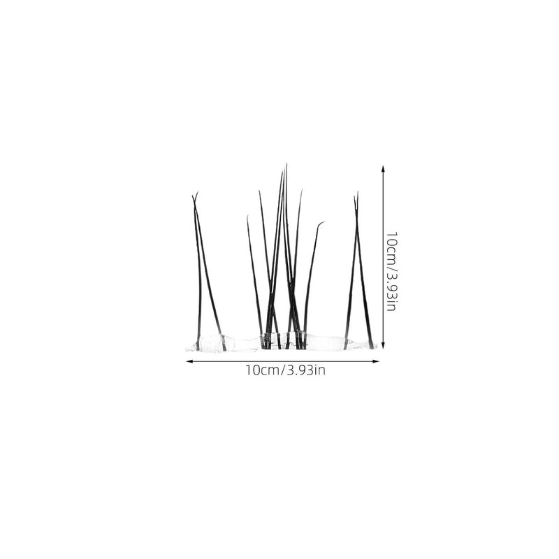 Natural False Eyelashes 10 Pairs Curl Lash Clusters DIY Eyelash Extensions Lightweight Reusable for Daily Wear and Costume Makeup - Image 2