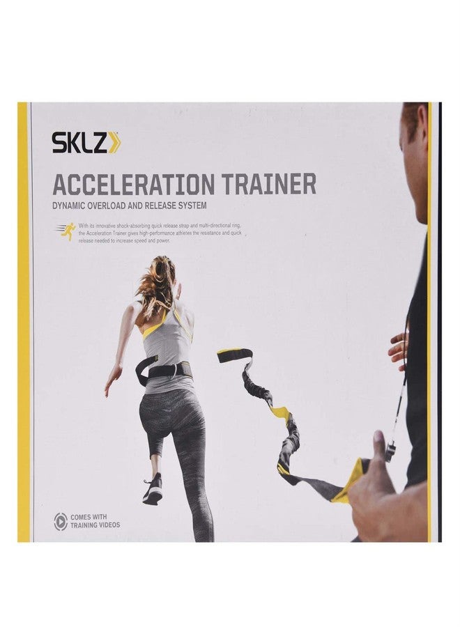 SKLZ Acceleration Trainer Release Resistance Training Belt, Black