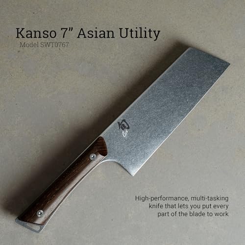 Shun Kanso 7" Asian Utility Knive - Image 2