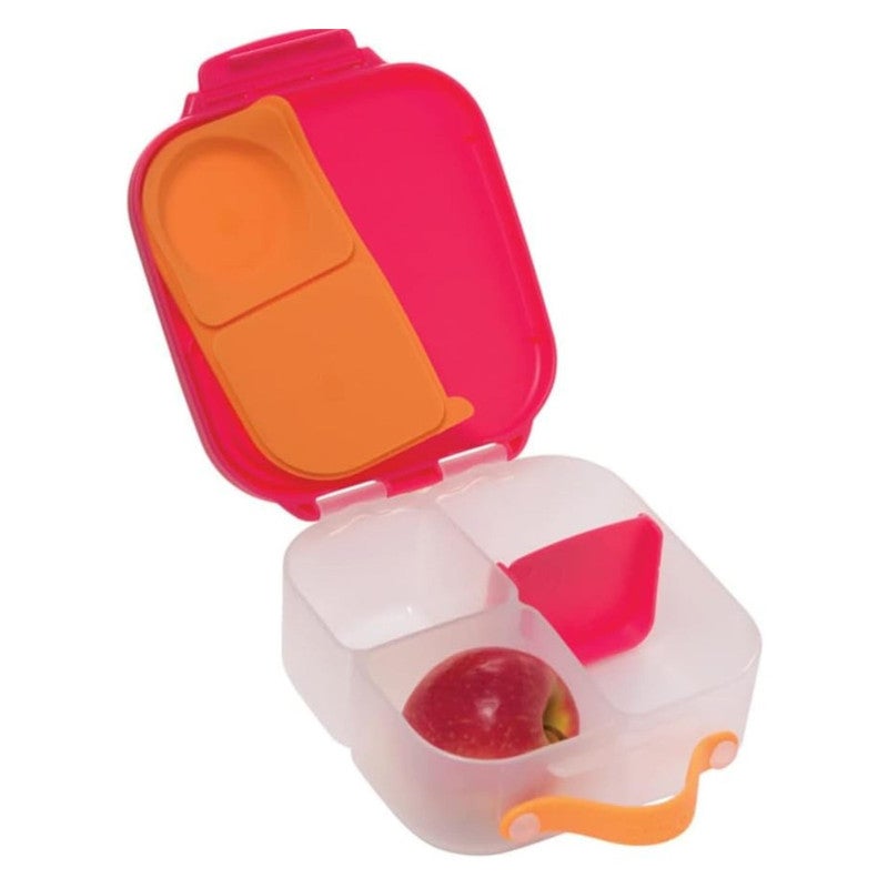 B.Box “Not So Mini” Lunch Box for Kids | Leakproof Compartments | 33.8 fl oz Capacity | Whole Fruit Holder | BPA Free | Easy Open Design-Strawberry Shake - Image 2