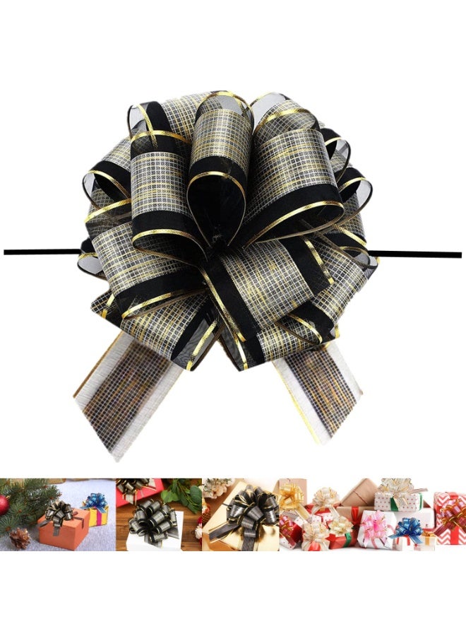 Chielor 20 Pieces Large Pull Bow Gift Wrapping Bows, Pull Bow with Ribbon for Wedding Christmas Birthday Valentine Party Car Baskets Bouque Decoration Hampers Florist - Image 1