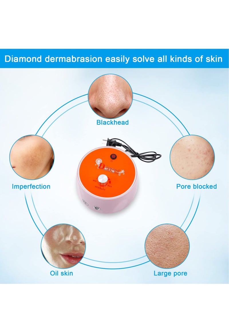 Excefore Diamond Microdermabrasion Machine, Professional Dermabrasion Equipment for Facial Skin Care, for Skin Exfoliating, Blackhead Whitehead Removal  - Image 3