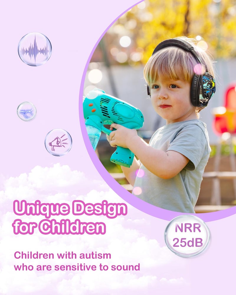 ZOHAN Kids Ear Protection 3 Pack, Noise Canceling Headphones for Monster Jam, Concerts, Fireworks, Air Shows, Autism - Image 5