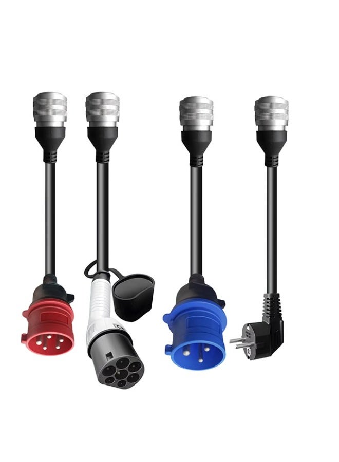 Zencar Model E-Pro Portable EV Charger 22kW Type 2 – 10m Cable, 4 Input Plugs (3 Phase / Single Phase / 220V / Type 2) - Image 3