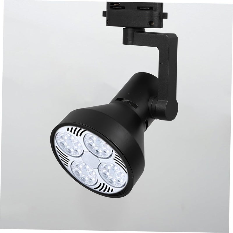 الخيار الممتاز إيباسنيس تراك سبوتلايت LED قابل للتعتيم PAR30 متوافق مع E27 قابل للتعديل إضاءة السقف للاستخدام الداخلي والخارجي ضوء مهام متعدد الاستخدامات للحفلات وعرض الصور - Image 5