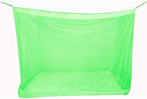 Freshwind Mosquito Net for Bed at Home and Outdoor Polyester Cotton Suitable for in House and Outdoor Utility Durable and Foldable 8X7 Green - Image 3