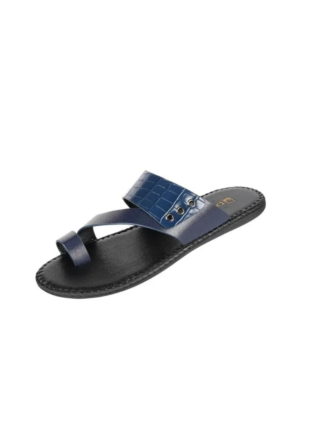 بارجيل أونو 008-3445 Barjeel Uno Mens Arabic Sandals 339903 Blue