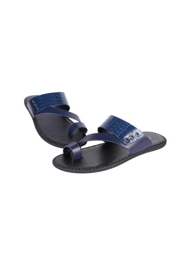 barjeel uno 008-3445 Barjeel Uno Mens Arabic Sandals 339903 Blue
