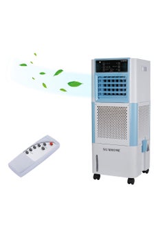 Sunhome 18L Evaporative Air Cooler, Led Display Cooling Fan with 3 Modes & 3 Speeds, Windowless Air Conditioner with Remote Control  - Image 1