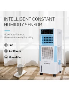Sunhome 18L Evaporative Air Cooler, Led Display Cooling Fan with 3 Modes & 3 Speeds, Windowless Air Conditioner with Remote Control  - Image 2