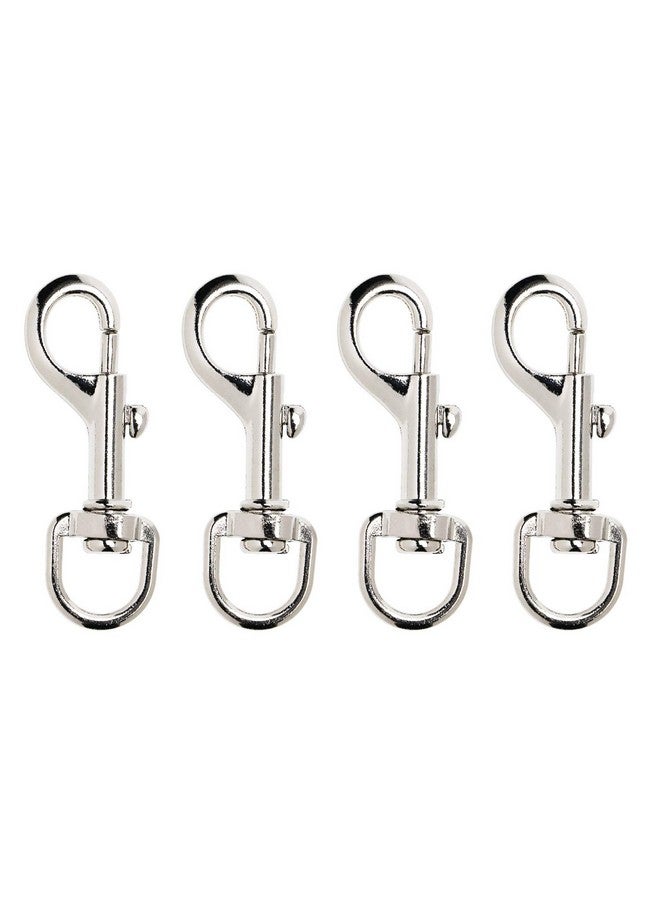 بنتا إنجل 4 قطع من مشابك مقود الكلاب ذات الخطافات القوية ومشابك المقود للحيوانات الأليفة وسلسلة المفاتيح مع مشبك زنبركي لربط طوق الحيوانات الأليفة (4 قطع) - Image 1