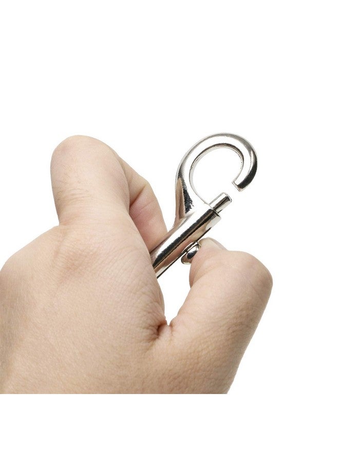 بنتا إنجل 4 قطع من مشابك مقود الكلاب ذات الخطافات القوية ومشابك المقود للحيوانات الأليفة وسلسلة المفاتيح مع مشبك زنبركي لربط طوق الحيوانات الأليفة (4 قطع) - Image 5