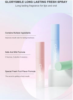 GlorySmile Muti Effect Fresh Oral Spray Mouth Spray Oral Care Spray Breath Fresheners Mint Flavor Breath Refreshing Mouth Spray Bad Breath Removal Oral Spray Formula Throat Spray 17ml  - Image 3