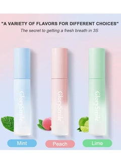 GlorySmile Muti Effect Fresh Oral Spray Mouth Spray Oral Care Spray Breath Fresheners Mint Flavor Breath Refreshing Mouth Spray Bad Breath Removal Oral Spray Formula Throat Spray 17ml  - Image 5
