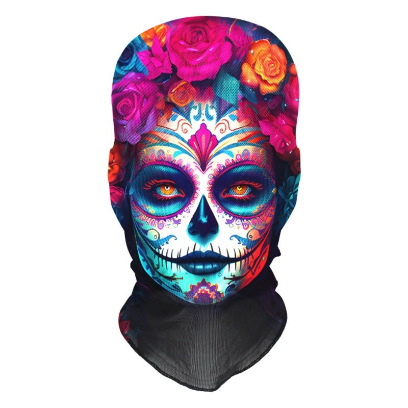 Funny emoji 3D full face mask hood