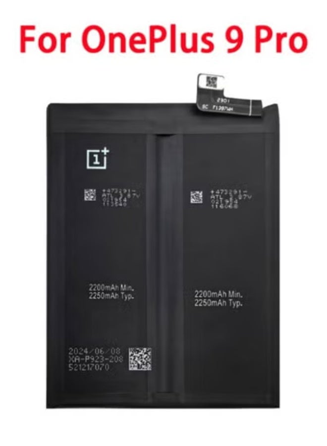 JAJEEK High Quality Replacement Internal Battery BLP827 Compatible with OnePlus 9 Pro – Durable Black Lithium Battery with Long-Lasting Performance | Perfect OEM Fit, Safe & Reliable Power Cell for OnePlus 9 Pro Smartphones | Advanced Charging Protection Circuit - Image 1