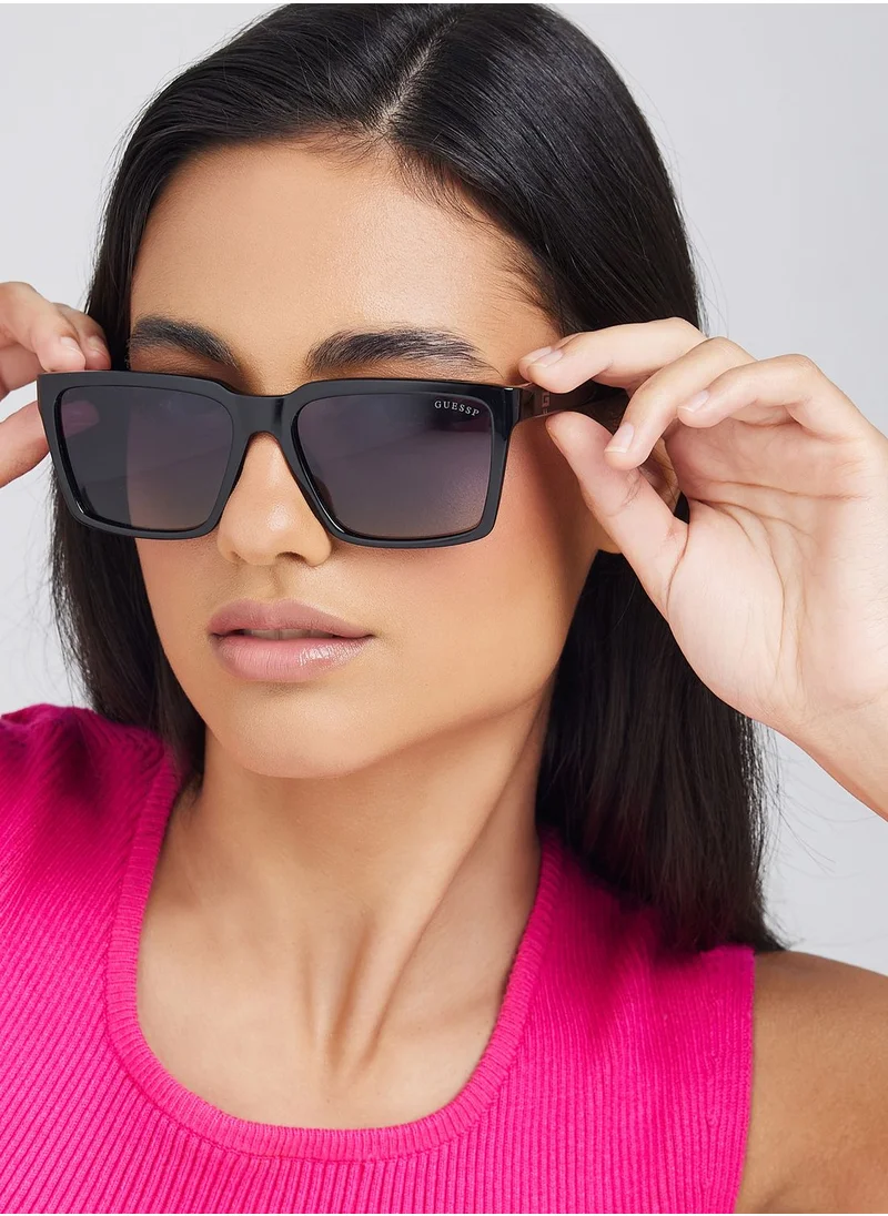 GUESS Full Rim Rectangle Sunglasses