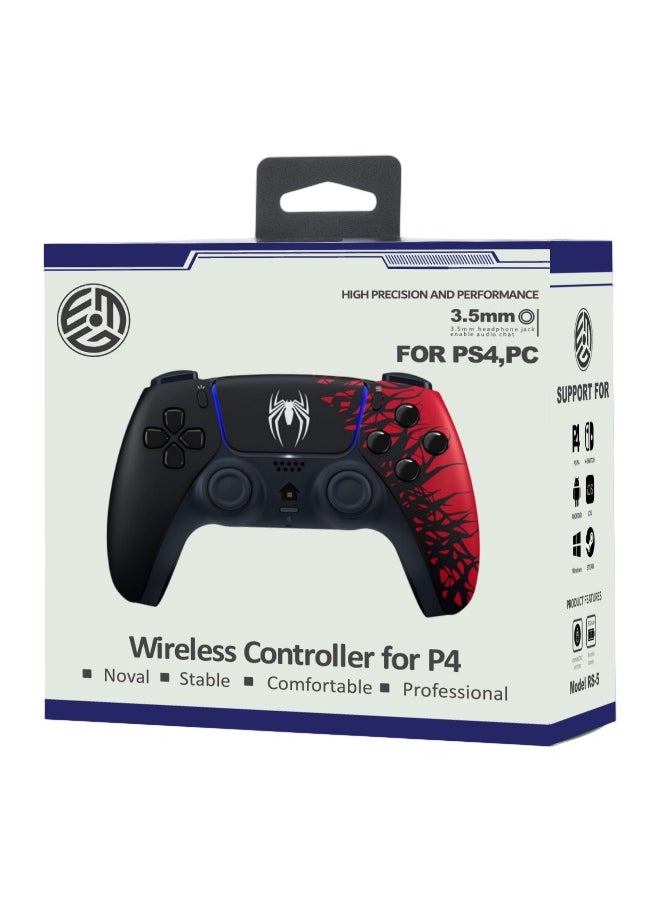 Wireless Pro Controller for PS4 Controller, Game Controller Compatible with Playstation 4/Slim/Pro/PC, Built-in 800mAh Rechargeable Battery/Responsive Joystick