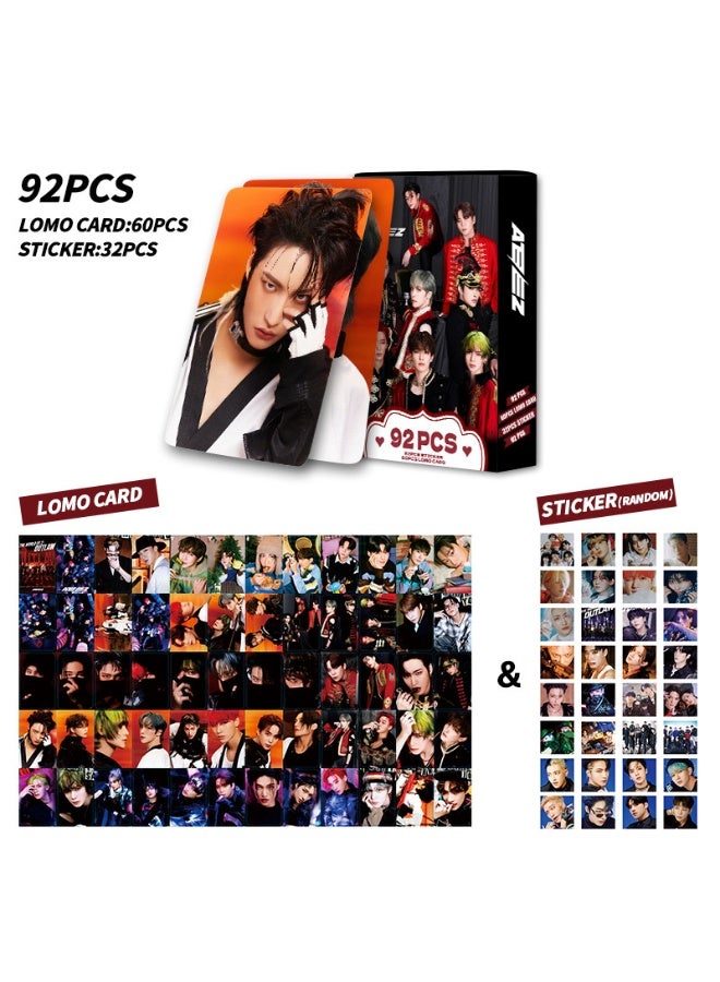 NIBEMINENT 92 Pcs Kpop ATEEZ Lomo Cards Card For Fans Collection Gifts - Image 2