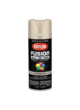 Rust Resistant Fusion All-In-One Spray Paint and Primer Khaki 12oz K02713007 - pzsku/Z4E5D83699312E9572C78Z/45/1746612815/8bf92a58-d3a8-4da9-9e27-6acae41fdc92