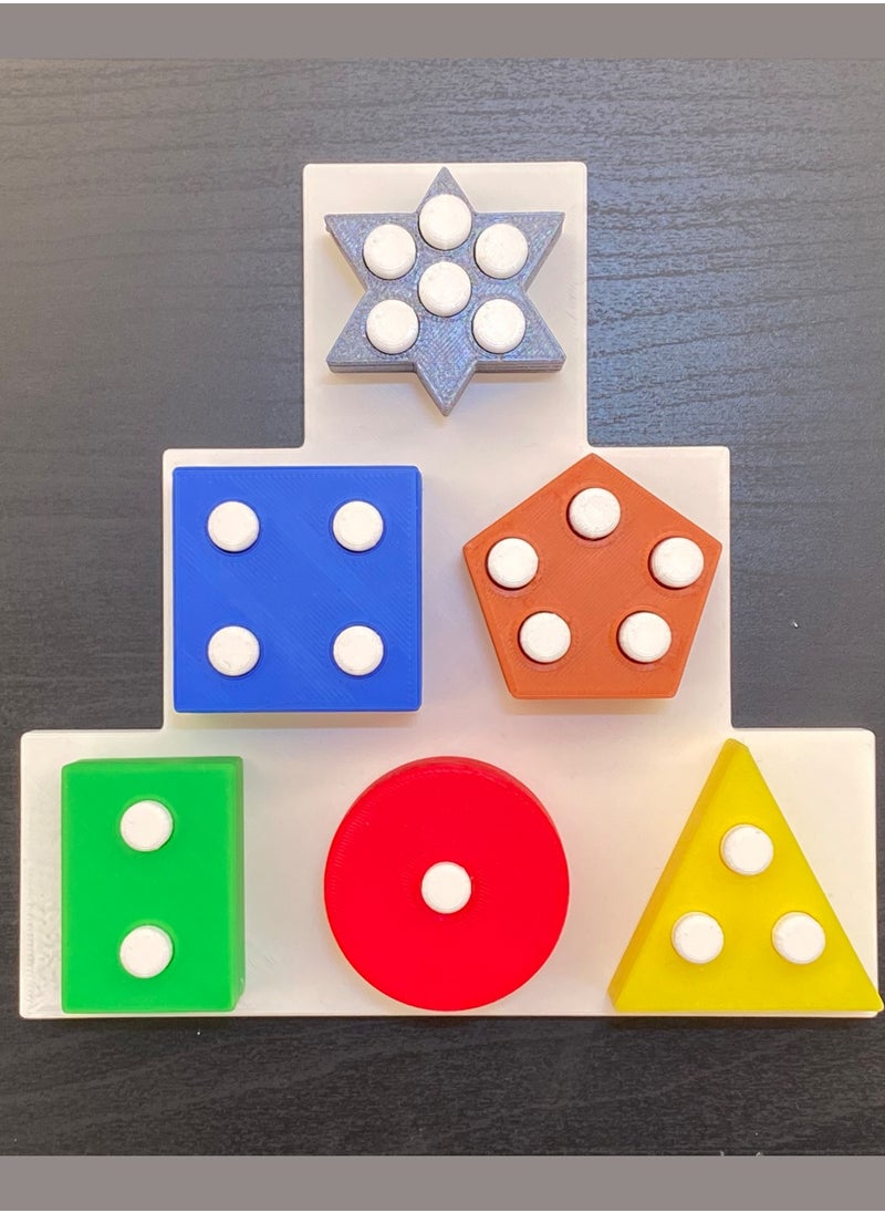 3D Brothers Children Fine Motor Skills Toy - Advanced Shape Set  - Image 3