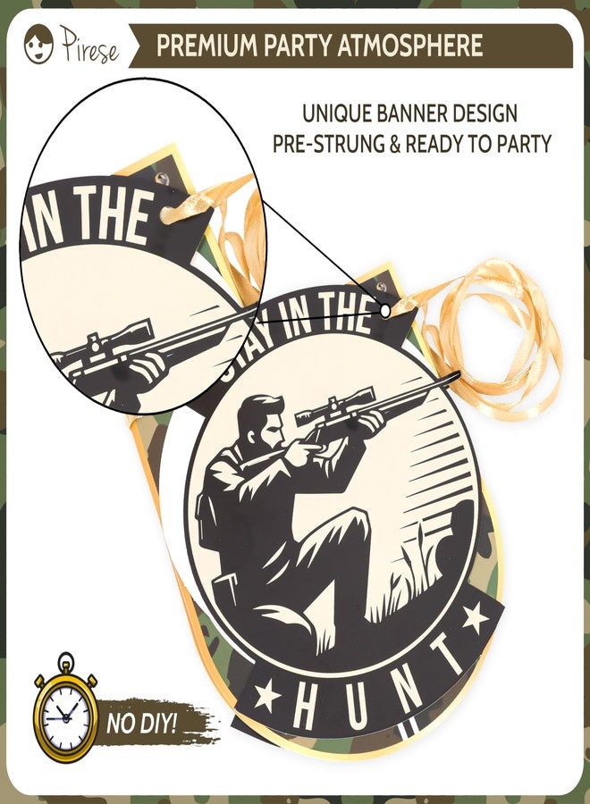 Pirese Hunting Birthday Party Decorations, Hunter Birthday Party Supplies, Hunting Party Decorations, Duck Hunting Birthday Decorations | Hunter Happy Birthday Banner | Deer Birthday Party Decorations - Image 5