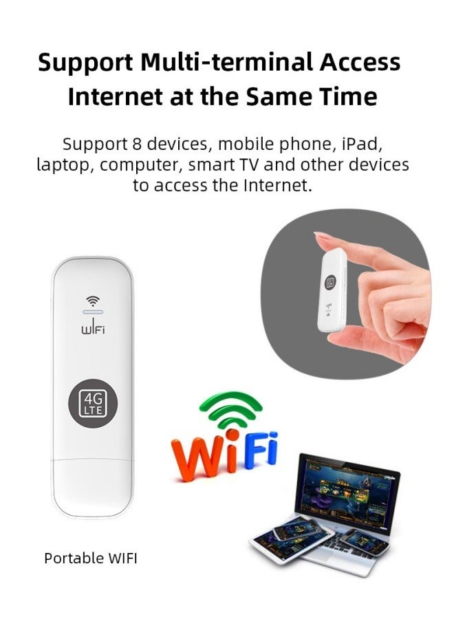 General 4G LTE mobile WiFi router 150Mbps high-speed portable travel USB-powered WiFi modem  - Image 2