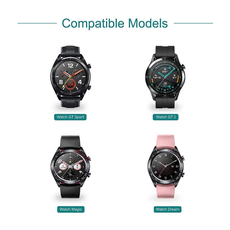 TUSITA Charger Compatible with Huawei Watch GT, GT2, GT 2e | Honor Watch Magic 1 2 GS Pro,Dream - 1M - Image 2