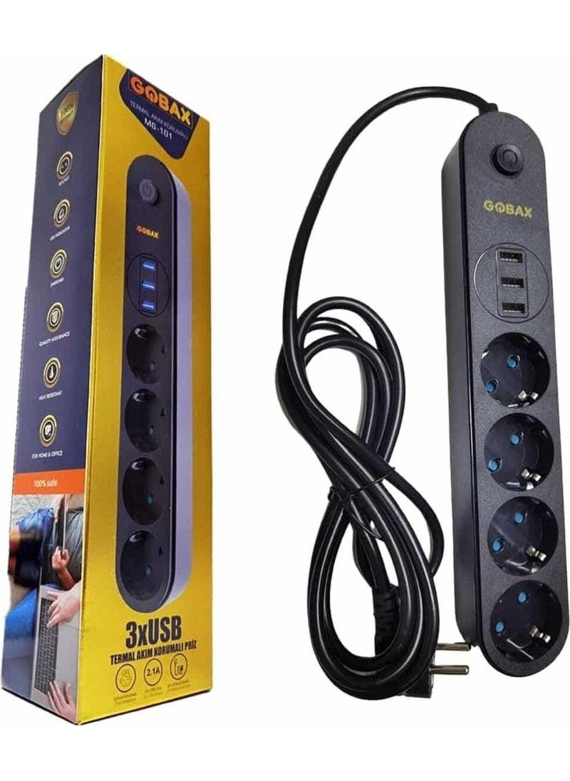 Gobax 4-way Surge Protected Socket  - Image 2