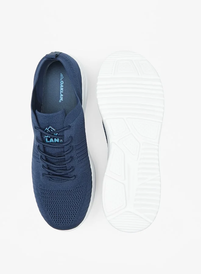 Oaklan by Shoexpress Men's Textured Lace-Up Sports Shoes