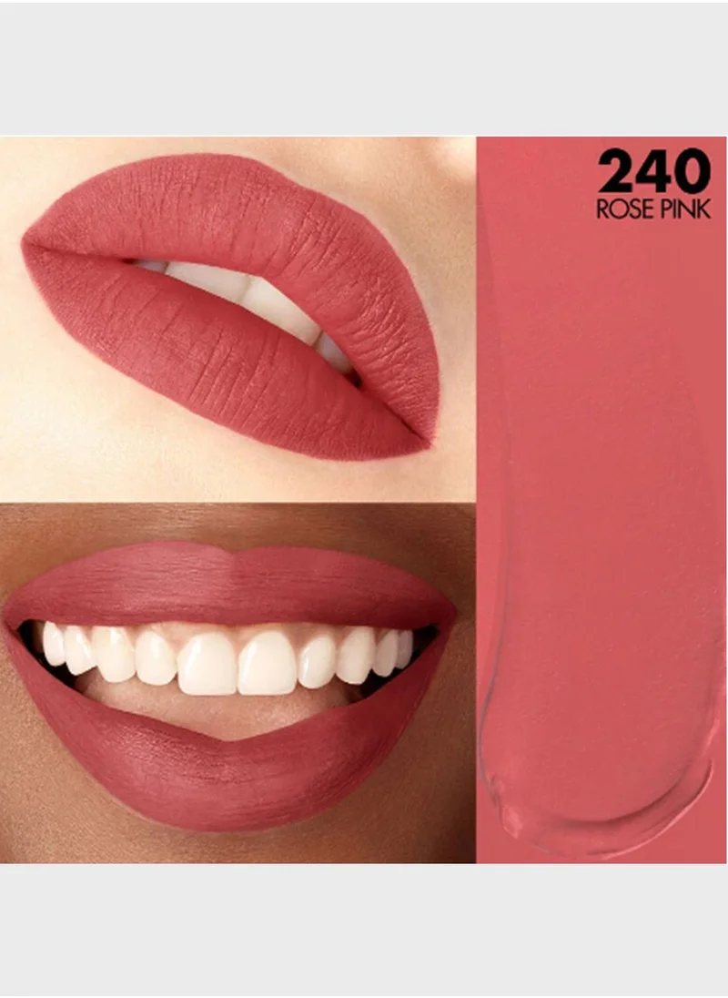 MAKE UP FOR EVER Rouge Artist For Ever Matte Lipstick - 240 - Rose Now And Always