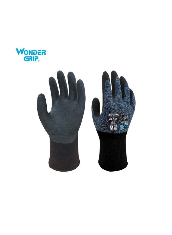 NIBEMINENT Universal Abrasion-Proof Gardening Safety Gloves Black/Grey - Image 4
