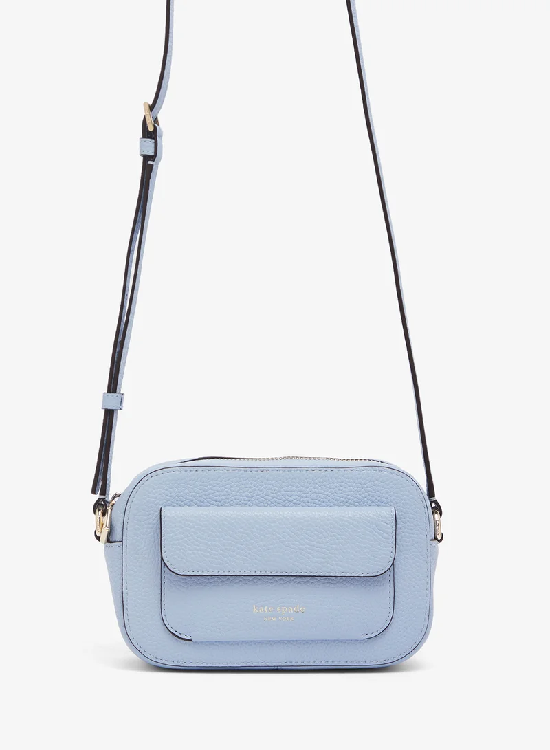 Pocket Detail Zip Through Crossbody