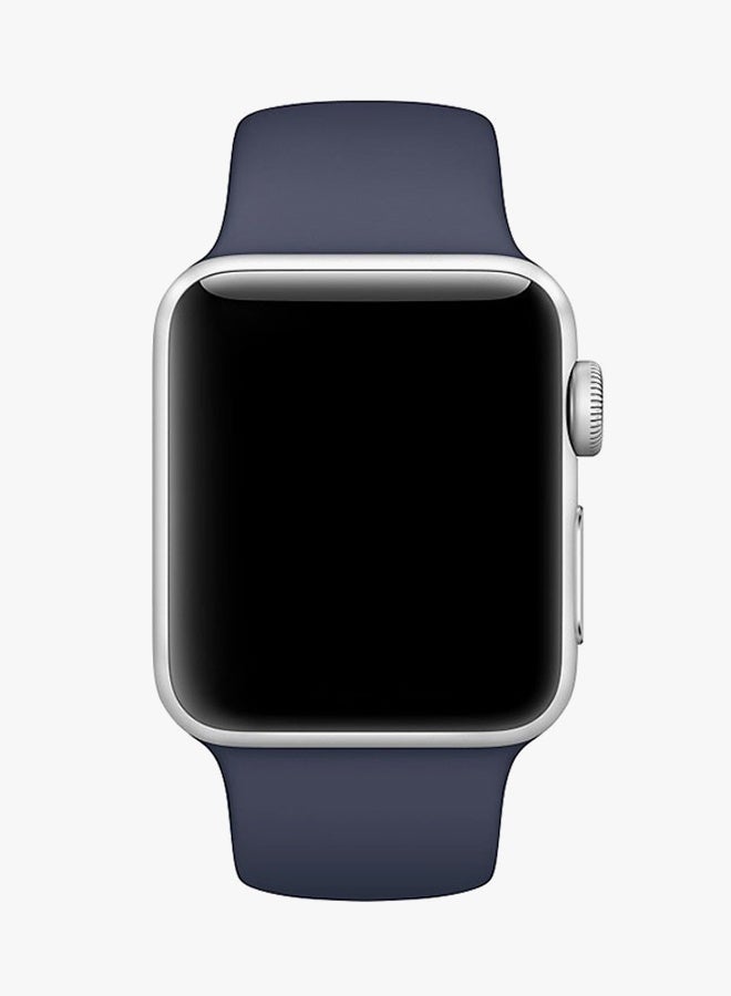 Beauenty Silicone Band For Apple Watch 42mm Dark Blue - Image 3