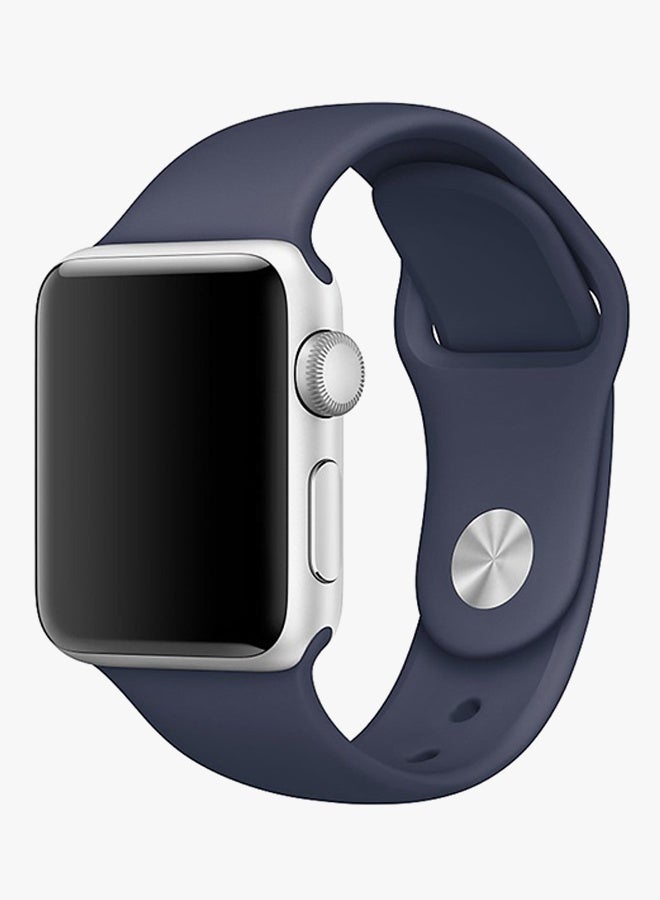 Beauenty Silicone Band For Apple Watch 42mm Dark Blue - Image 2