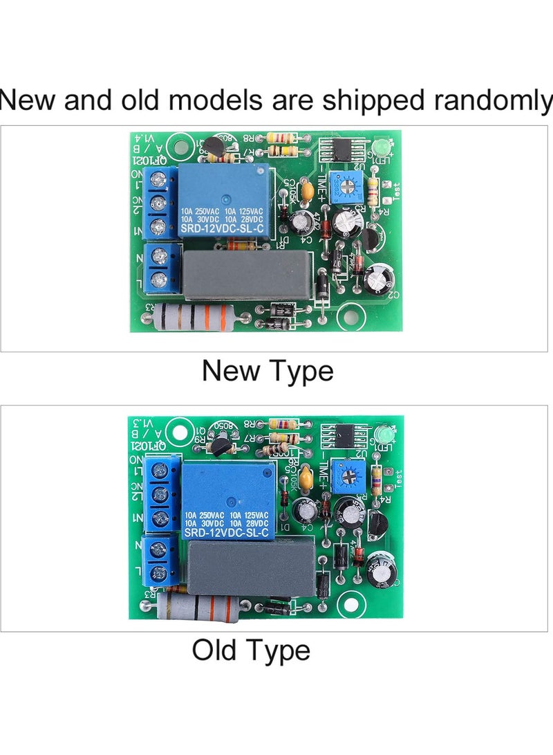 Timer Delay Switch Module AC 220V Adjustable Input/Output Timing Turn Off Board(0 to 10 hours)